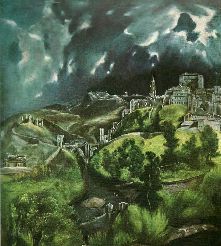 El Greco toledo china oil painting image